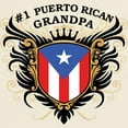 thumbnail image 3 of CafePress - Number One Puerto Rican Grandpa Light T Shirt - Men's Classic Graphic T-Shirt, 3 of 4