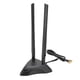 thumbnail image 1 of Antena WIFI Con Base De Soporte Magnético, Omnidireccional 2.4GHz 5.8GHz Banda Dual Rotación Multidimensional Antena De Extensión Dual 6dBi Para Oficina ANGGREK Otros, 1 of 8