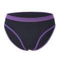 thumbnail image 1 of Visland Women Ribbed Underwear Low Rise Hipster Panties Soft Stretch Full Briefs Ladies Breathable Stretch Underpants, 1 of 8