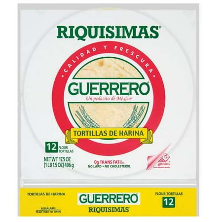 Gruma Guerrero Flour Tortillas, 12 ea