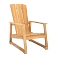 thumbnail image 5 of SAFAVIEH Couture San Juan Brazilian Teak Adirondack Chair, Natural, 5 of 12