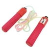 Unique Bargains Resettable Counter Red FuchsiaHandle Fitness Exercise Skipping Rope 8.2 Ft