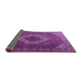 thumbnail image 2 of Ahgly Company Indoor Rectangle Medallion Purple Traditional Area Rugs, 3' x 5', 2 of 4