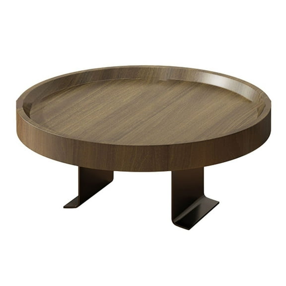 Sofa Tray Table Couch rest Clip-On wood for Drink Coffee Snack Remote Control