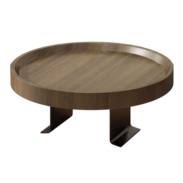 Sofa Tray Table Couch Armrest Clip-On wood for Drink Coffee Snack Remote Control