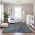 thumbnail image 6 of Addison Rugs Mayfield Premium Machine Washable Transitional Modern Teal Rectangle Rug, 10' x 14', 6 of 6