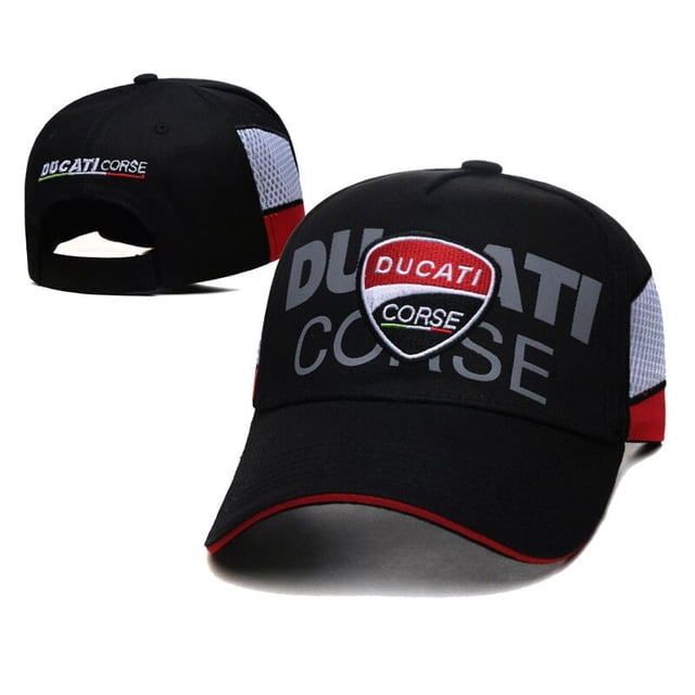 Gorra de béisbol bordada para motocicleta al aire libre, snapback para ducati car Team moto gp Off-road sports Racing, regalo Unisex qym unisex