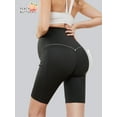 thumbnail image 4 of Summer Sweatpants, High Waist Maternity Yoga Pants Shorts, Stretchy Comfortable and Breathable,, High Waisted Cycling Pants, L, 4 of 5