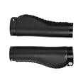 thumbnail image 3 of Puños de bicicleta plegables de cuero PU negro con función de bloqueo para bicicletas de montaña, 3 of 8