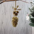 thumbnail image 4 of Decoración Navideña onlyliua Piña Grande Cuerda Rústica Colgante, 4 of 6