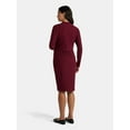 thumbnail image 2 of Time and Tru Women's Maternity Ribbed Dress Set, 2-Piece, Size S-XXL, 2 of 4