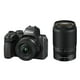 thumbnail image 1 of Nikon Z50 II con dos lentes | Cámara de fotografía/vídeo compacta sin espejo con ajustes preestablecidos de color sencillos y uso compartido inalámbrico de fotografías | Modelo Nikon EE. UU., 1 of 5