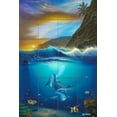 thumbnail image 1 of Tile Mural Bathroom Backsplash - Heavenly Moment-JW - by Jeff Wilkie, 1 of 1