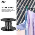 thumbnail image 3 of Raindrops Plated Silver Stainless Steel Wire Rope for Hanging Pictures with Easy Install Aluminum Sleeves, 3 of 6