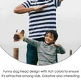 thumbnail image 3 of Hand Puppet Interesting Hand Puppet Vinyl Dog Head Glove Dog Puppet Toy for Kids Orange17.5X16CM, 3 of 6