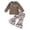 62A310, variant on XAOFW Baby Girl Outfits Long Sleeve Cartoon Print Tops Flared Pants Toddler Kids Summer Fall Cute Clothes Sets 2-3 Years