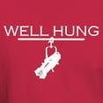 thumbnail image 3 of CafePress - Well Hung Dark T Shirt - Men's Classic Graphic Cotton T-Shirt, 3 of 4