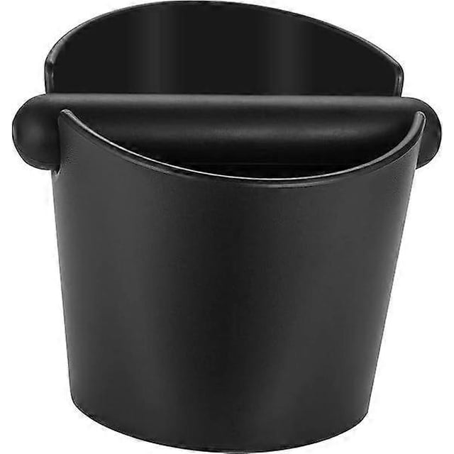 Espresso Knock Box,4.8 Inch Coffee Knock Box, Espresso Dump Bin With Removable Knock Bar and Non-Slip Base