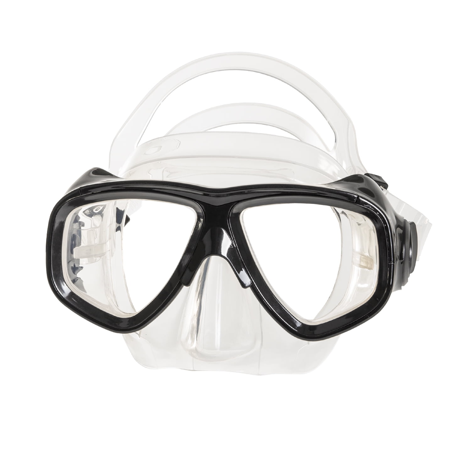 Palantic Brown Mirror Coated Lenses Free Dive Low Volume Mask & Snorkel Combo 