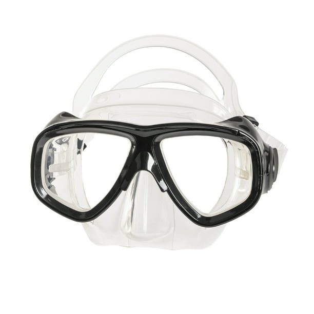 IST M80 2 Lens Snorkel Diving Mask with RX Prescription Lenses, Low
