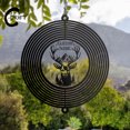 thumbnail image 3 of C-CRAFT Custom Deer Metal Wind Spinner 12 inches for Deer Lovers Outdoor Garden Decor, 3 of 4