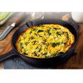 thumbnail image 4 of Cuisinel Pre Seasoned Cast Iron Skillet 3 Multi Sized Cooking Pan Set, 4 of 7
