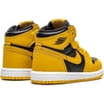thumbnail image 4 of Toddler's Jordan 1 Retro High OG Pollen/White-Black (AQ2665 701) - 8, 4 of 5