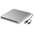 thumbnail image 1 of External 3D Blu Ray DVD Drive,USB 3.0 and Type-C Blu Ray CD DVD Drive Player Ultra Slim Slot-in CD, 1 of 4