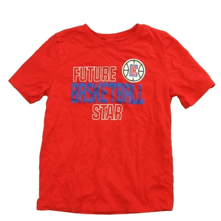 

Pre-owned NBA LA Clippers Boys Red | Blue T-Shirt size: 5T