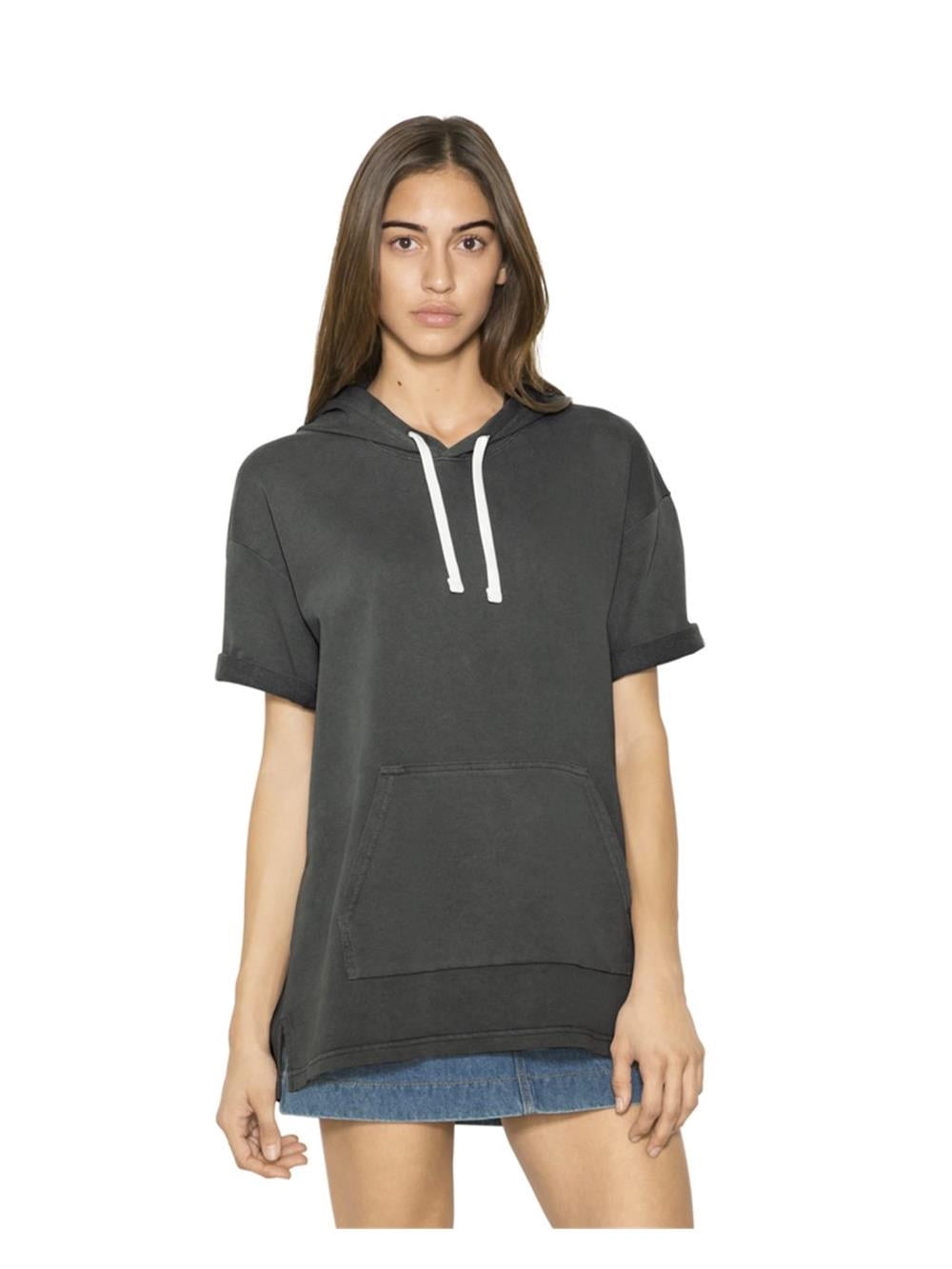 american apparel short sleeve hoodie