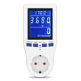thumbnail image 1 of Plug Power Meter Energy Monitor Electricity Usage Volt Amps Watt KWh Consumption, 1 of 8