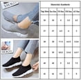thumbnail image 5 of Zapatillas deportivas transpirables de malla para mujer, calcetín, negro esquí esquí Gafas de esquí, 5 of 5