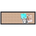 thumbnail image 2 of PinPix 36x12 Custom Cork Bulletin Board  Poster Board Has a Fabric Style Canvas Finish, Framed in Other, by ArtToFrames (PinPix-606), 2 of 5