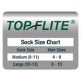 thumbnail image 3 of Top Flite Mens Socks, Sport Cushion Ribbed Cotton Athletic Crew Socks, 6 Pair, 3 of 4