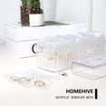 thumbnail image 4 of 20/40 Pcs Transparent Jewelry Storage Bags Dustproof Moisture-proof Antioxidation Waterproof Earrings Rings Necklace Storage Pouches with Storage Box, 4 of 7