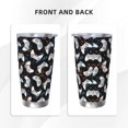 thumbnail image 3 of Bingfone Game for 20 Oz Stainless Steel Travel Mug Double Wall Water Coffee Cup for Home,Office, Outdoor Works Great for Ice Drinks and Hot Beverage-Straw Three-piece Set, 3 of 8