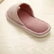 thumbnail image 4 of Pantuflas de algodón para mujer, de lino, de verano, para el hogar, de interior, de madera, con suela suave, informales, antideslizantes, para primavera y otoño, 4 of 6