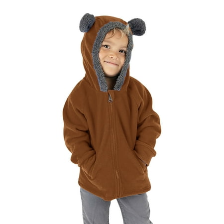 

Qufokar Baby Boys Outerwear Jackets & Coats Jackets Kids Toddler Kids Baby Boys Girls Sweatshirt Jacket Outerwear Coat Fall Winter Zip Up Cute Bear Ears Hooded Warm Coat Outwear