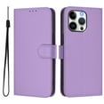 thumbnail image 2 of Compatible with iPhone 13 Pro Wallet Case with RFID Blocking Credit Card Holder, PU Leather Folio Flip Kickstand Protective Shockproof Anti-fall Phone Case Cover Women Men,Lavender, 2 of 11