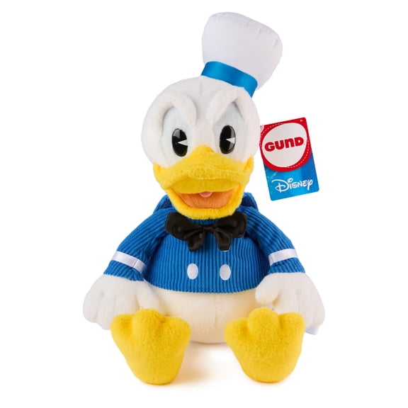 GUND Disney Official Donald Duck Classic Plush, Mickey and Friends, Collector Stuffed Animal for Ages 1 and Up, Blue/White, 14”