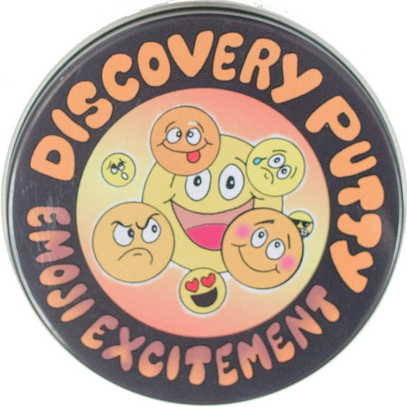 Fun and Function Emoji Excitement Discovery Putty, Ages 5 & Up  Kids Can Find 12 Emoji Figures Hidden in Therapy Putty
