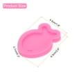 thumbnail image 2 of Uxcell 8 Pcs Moldes de Resina de Pescado de Silicona para Colgantes de Llaveros, Rosa, 2 of 6