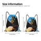 thumbnail image 4 of Bolsa clásica con cordón de Cómo entrenar a tu dragón, plegable, para deportes, fitness, unisex, bolsa de viaje para deportes de playa, pequeña, 4 of 8