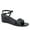 Black Patent, variant on Witt Women's Sandals Black Patent Faux Leather Size 7.5 M