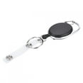 thumbnail image 2 of Retractable Badge Reel,Recoil Retractable Nylon Rope Belt Clip Key Ring Key Chain Ring Leading Edge Technology, 2 of 8