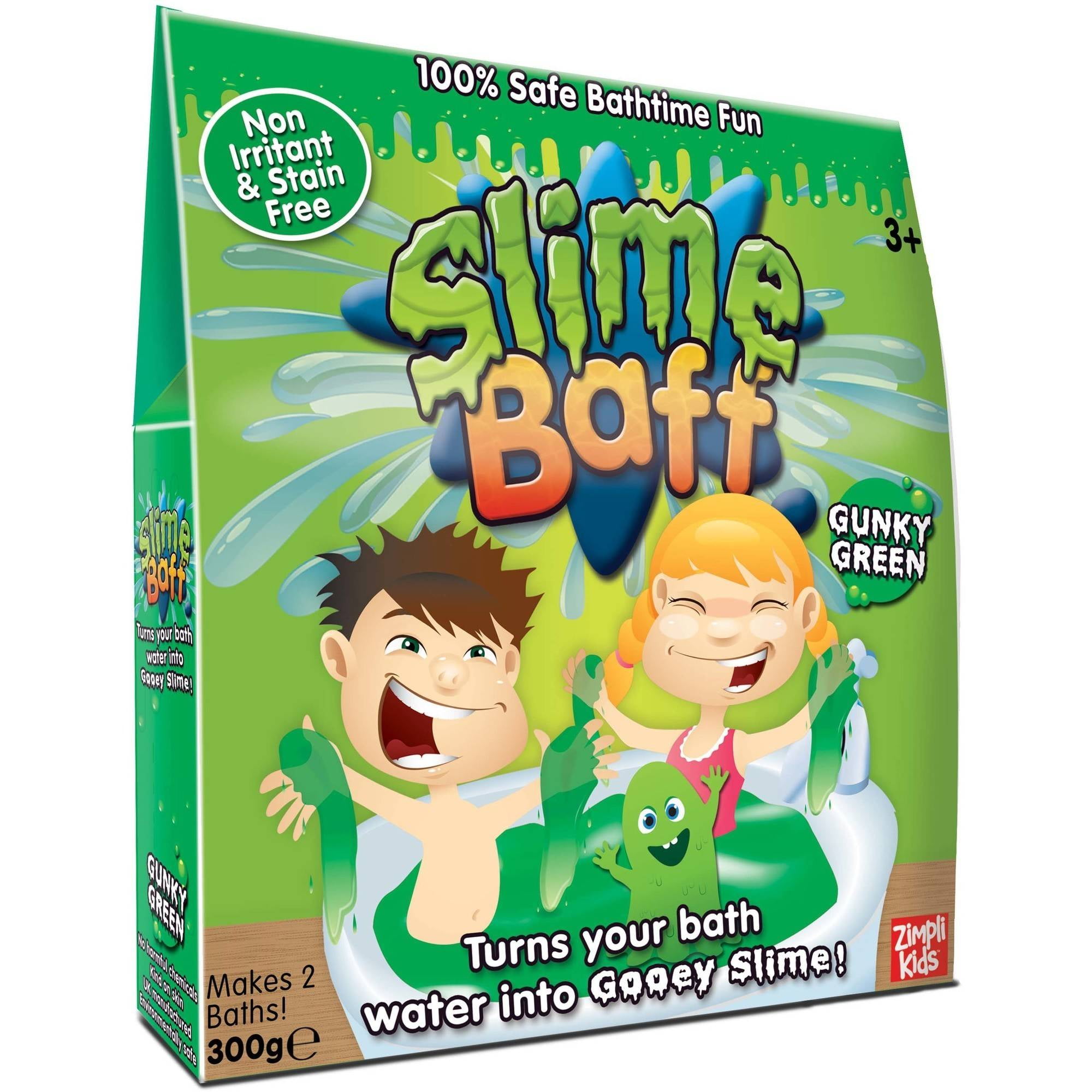 NEW OOZE BAFF Green Slime Powder  Skin Safe  Easy Clean Youtube  Family Fun 