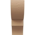 thumbnail image 2 of Ekena Millwork 5"W x 10"D x 14"H Ridgewood Rough Cedar Woodgrain TimberThane Knee Brace, Primed, 2 of 6