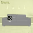 thumbnail image 3 of Majestic Home Goods Decorative Black Large Polka Dot Extra Large Pillow, 3 of 4