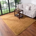 thumbnail image 4 of Dwelke Ultra Fluffy Rug Indoor Plush Soft Carpet for Living Room Anti-Skid Durable Area Rug 6x9ft Khaki, 4 of 7