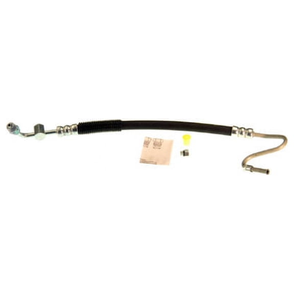 Power Steering Pressure Line Hose Assembly - 28.125 Inch - with Switch Port - Compatible with 1993 - 1996 Ford F-150 5.0L 5.8L V8 1994 1995